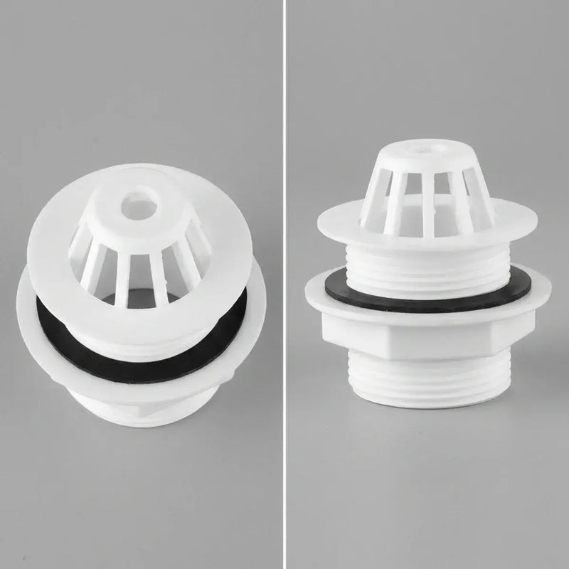 1 1/2" Plastic Domed Strainer Waste With 45mm Unslotted Tail