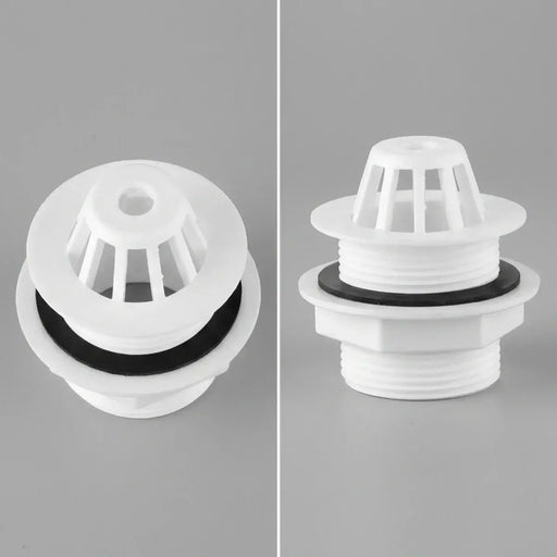 1 1/2" Plastic Domed Strainer Waste With 45mm Unslotted Tail