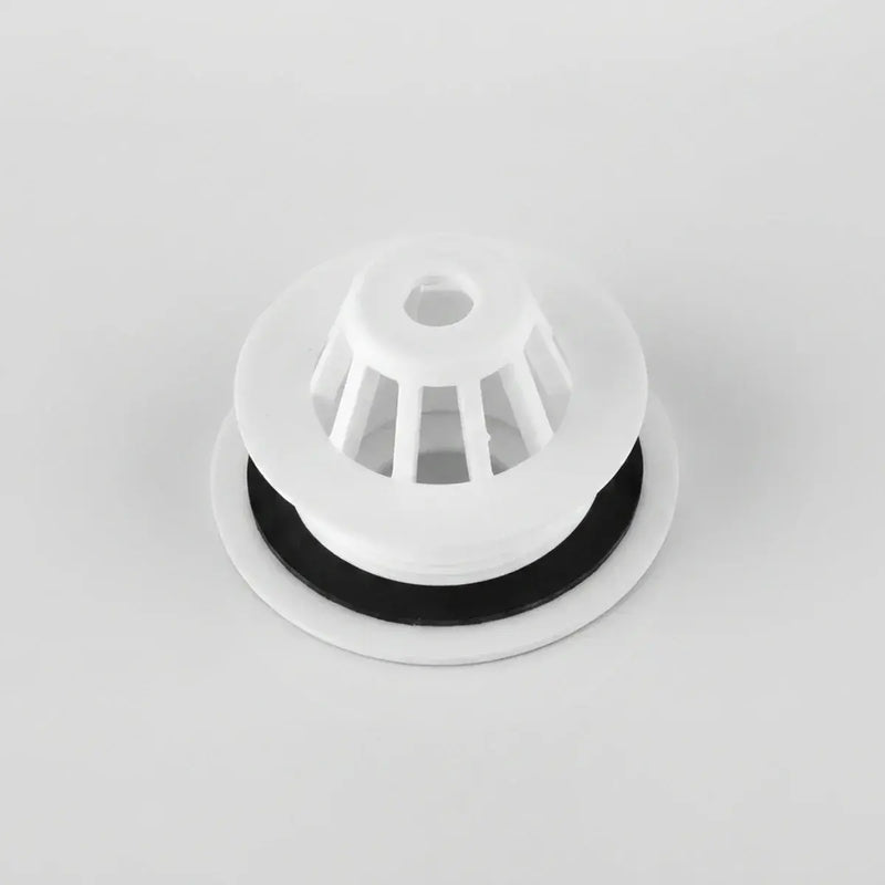 1 1/2" Plastic Domed Strainer Waste With 45mm Unslotted Tail
