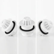 1 1/2" Plastic Domed Strainer Waste With 45mm Unslotted Tail