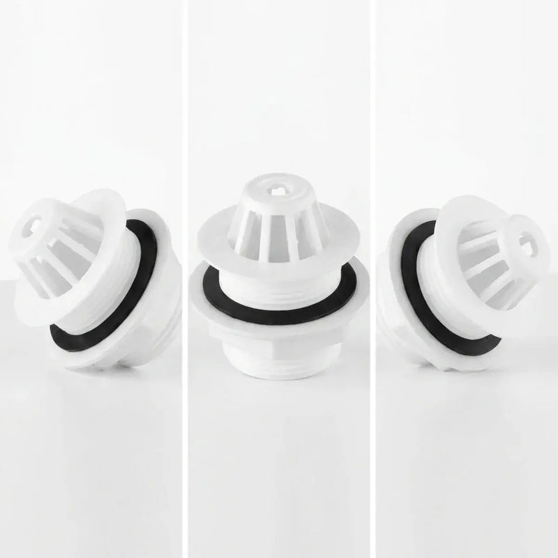 1 1/2" Plastic Domed Strainer Waste With 45mm Unslotted Tail