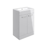 1700mm Orion Back to Wall Freestanding Bathroom Pack inc Vanity Unit