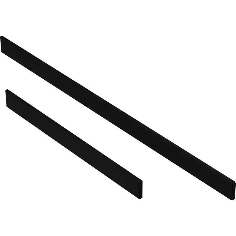 40mm Low Profile Square & Rectangular Riser Set 1200mm - Matt Black