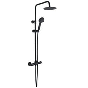 800x800mm Black Quadrant Shower, 2 Door Basin Unit, Toilet, Basin Tap and Shower Mixer, Pack