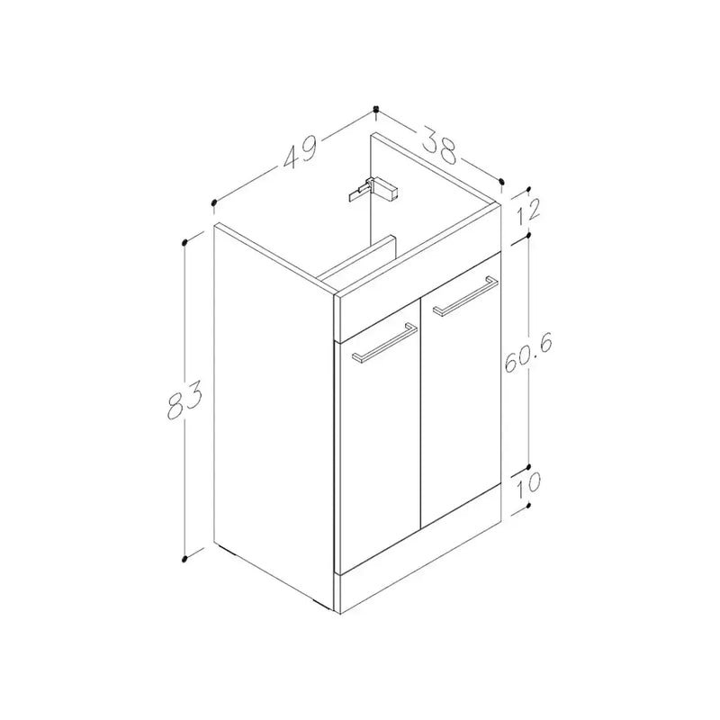 800x800mm Black Quadrant Shower, 2 Door Basin Unit, Toilet, Basin Tap and Shower Mixer, Pack