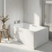 8mm Anti-Slip Bath with Twin Grips 1700x700mm