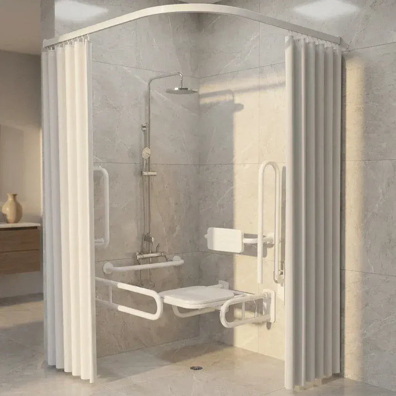 Bathcenterpro Doc M Showering Pack with TMV3 Twin Head Shower Valve