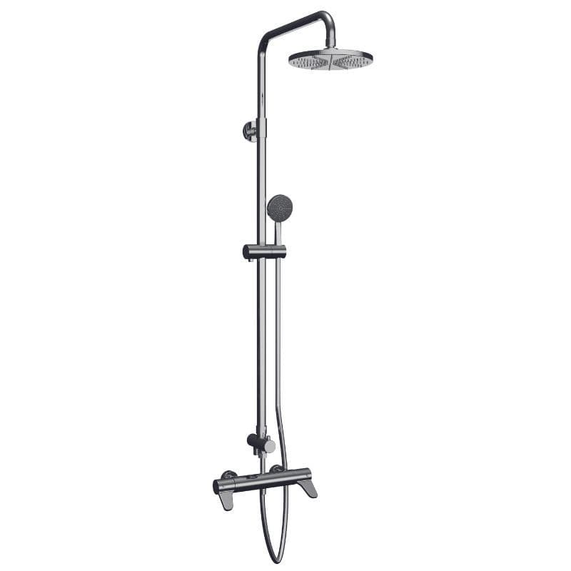 Bathcenterpro Doc M Showering Pack with TMV3 Twin Head Shower Valve