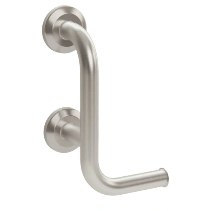 Bathcenterpro Grab  Bar & Toilet Roll Holder Stainless Steel