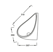 Bathcenterpro Large Bowl Exposed Urinal Packs