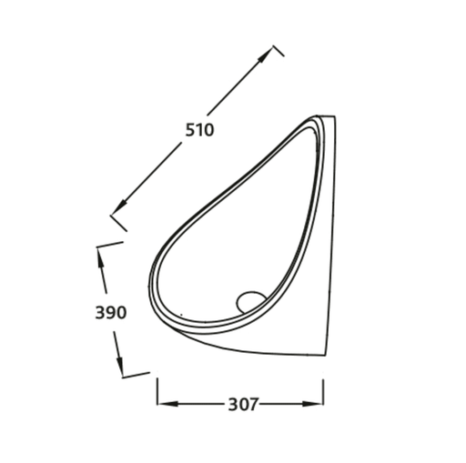 Bathcenterpro Large Bowl Exposed Urinal Packs