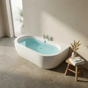 Acrylox One Wall Back To Wall D Bath 1700 x 750mm Acrylox Bath