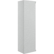 Alight 350mm Wall Hung 1 Door Tall Unit - Matt Grey