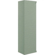 Alight 350mm Wall Hung 1 Door Tall Unit - Matt Willow Green
