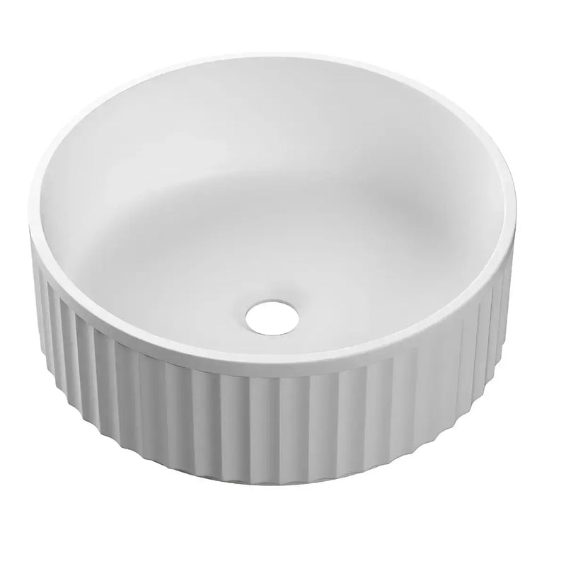 Alight 800mm Wall Hung 1 Drawer Basin Unit & Worktop - Matt Cotton - No Basin Required