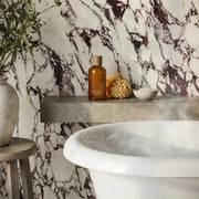 Aquakast Desire Double Ended Freestanding Bath - Stone Resin Reinforced - Integrated Tap Ledge - 1675 x 800mm