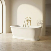 Aquakast Finesse 1675mm x 800mm Timeless Double Ended Bath | Stone Resin Reinforced