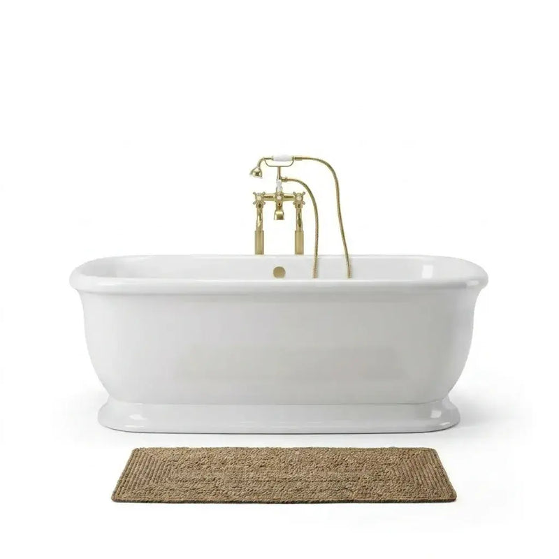 Aquakast Finesse 1675mm x 800mm Timeless Double Ended Bath | Stone Resin Reinforced