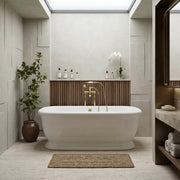 Aquakast Finesse 1675mm x 800mm Timeless Double Ended Bath | Stone Resin Reinforced