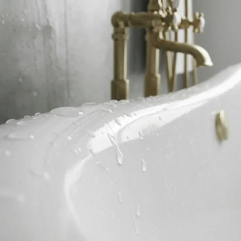Aquakast Mariner Boat Freestanding Bath | Stone Resin Reinforced Acrylic | Double Ended Luxury - 1800 x 800mm