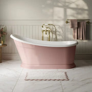Aquakast Mariner Slipper Freestanding Bath - Stone Resin Reinforced Acrylic - Luxury Single Ended - 1350 x 750mm