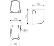 Aquila Basin With Full Pedestal or Semi Pedestal