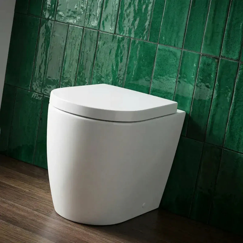 Aquila Rimless Back To Wall Toilet With Soft Close Seat