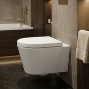 Aquila Rimless Wall Hung Toilet With Soft Close Seat