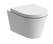 Aquila Rimless Wall Hung Toilet With Soft Close Seat