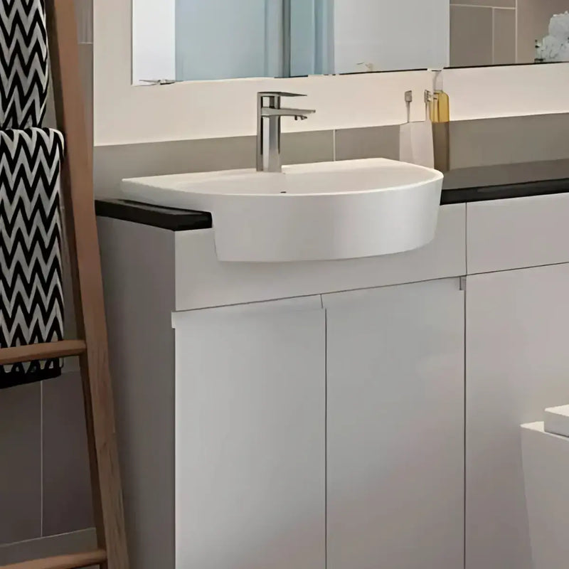 Aquila Semi Recessed Basin