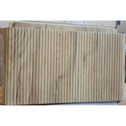 Arden 350mm Wall Hung 1 Door Tall Unit - Textured Oak