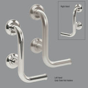 Bathcenter Grab  Bar & Toilet Roll Holder Stainless Steel
