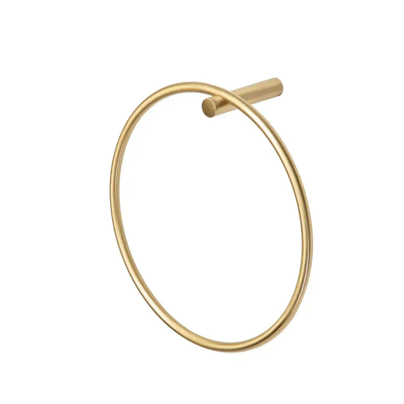 Bertolini Towel Ring - Brushed Brass