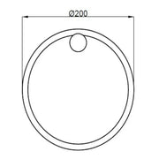 Bertolini Towel Ring - Chrome