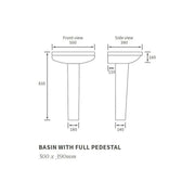 Black Freestanding Bath with Shower Mixer Taps, Basin Tap, Toilet and Pedestal Basin