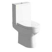 Black Freestanding Bath with Shower Mixer Taps, Basin Tap, Toilet and Pedestal Basin