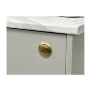 Blue Freestanding Bath with Vanity Unit, Toilet Unit, Pan and Concealed Cistern