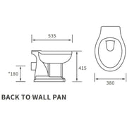 Blue Freestanding Bath with Vanity Unit, Toilet Unit, Pan and Concealed Cistern