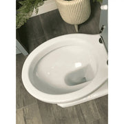 Blue Freestanding Bath with Vanity Unit, Toilet Unit, Pan and Concealed Cistern