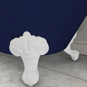 Blue Freestanding Bath with Vanity Unit, Toilet Unit, Pan and Concealed Cistern