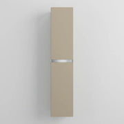 Carmine 300mm 2 Door Wall Hung Tall Unit, Matt Latte