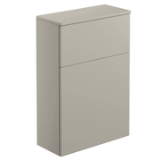 Carmine 600 Floor Standing WC Unit, Matt Latte