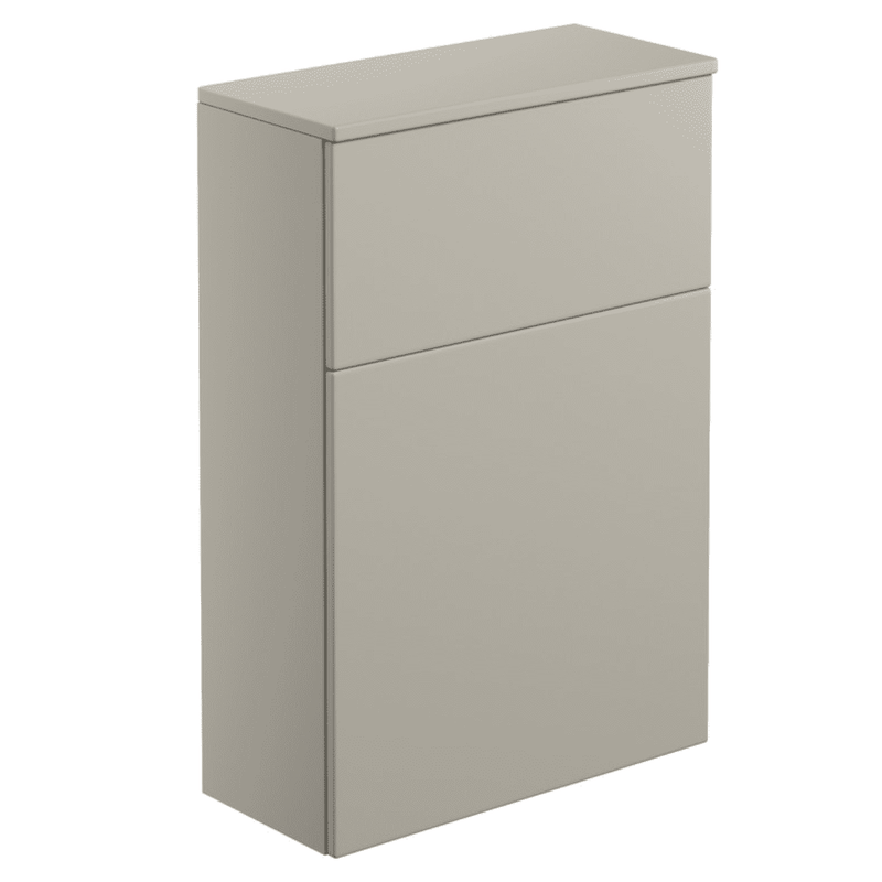 Carmine 600 Floor Standing WC Unit, Matt Latte