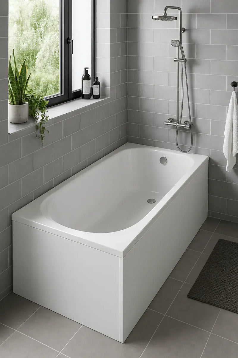 Carron Arc 1700 x 700mm Single Ended Bath - Standard & Carronite Options - Carronite