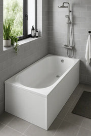 Carron Arc 1700 x 700mm Single Ended Bath - Standard & Carronite Options - Standard