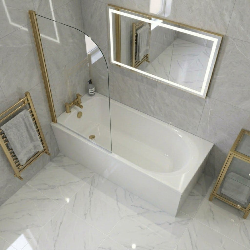 Carron Arc 1700 x 750mm Single Ended Bath - Standard & Carronite Options - Standard