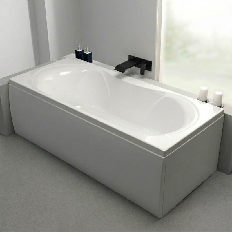 Carron Arc 1800 x 800mm Double Ended Bath - Standard & Carronite Options - Carronite