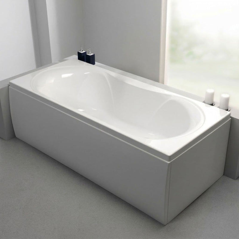 Carron Arc Duo 1700 x 750mm Double Ended Bath - Standard & Carronite Options - Standard