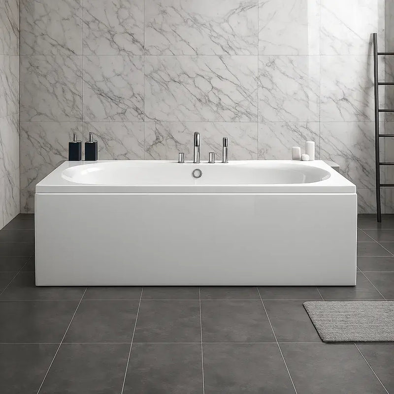 Carron Arc Duo 1700 x 750mm Double Ended Bath - Standard & Carronite Options - Carronite