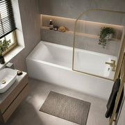 Carron Axis 1650 x 700mm Single Ended Bath - Standard & Carronite Options - Standard